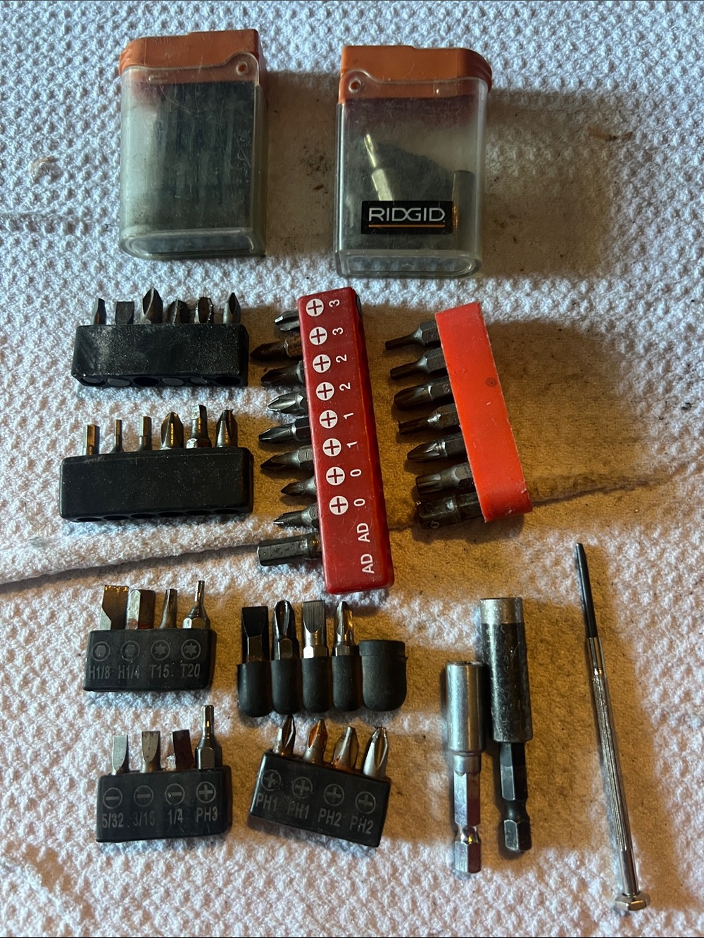 Assorted Screwdriver Bit Set - mix and match
